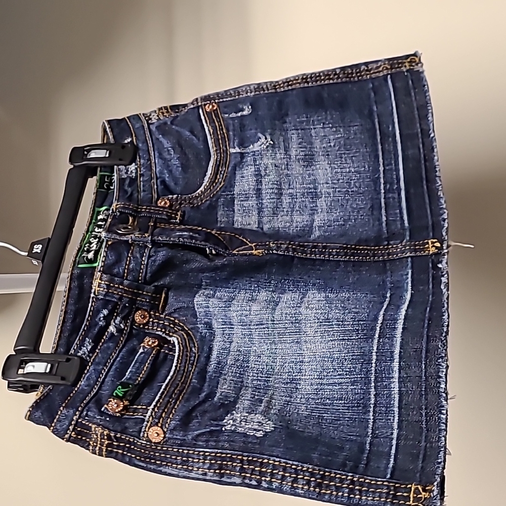 Reuse Eco Friendly Jean Mini Skirt